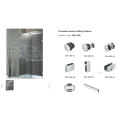 Deluxe 180-Degree Serenity Series Sliding Shower Door System